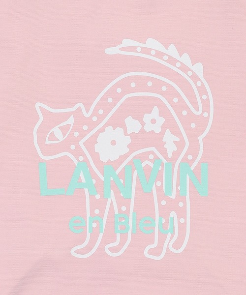 LANVIN en blueマルチカラーツイードパーカーピンク LANVIN en blueマルチカラーツイードパーカーピンク