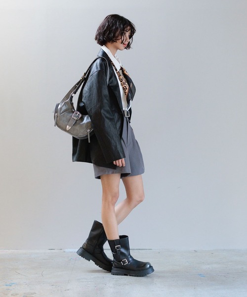 PAGEBOY（ページボーイ） ワイドパンツ パンツ ミニフラップショート