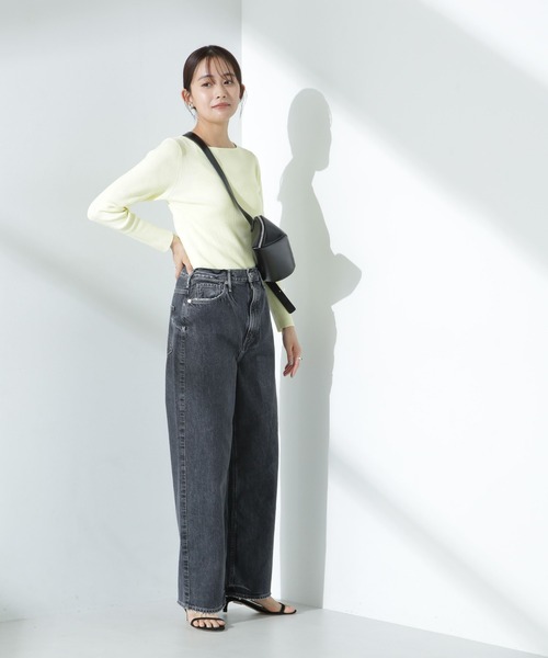 アッパーハイツ 別注 THE GARNET ワイドストレートデニム upper hights/アッパーハイツ 別注 THE GARNET ワイドストレート