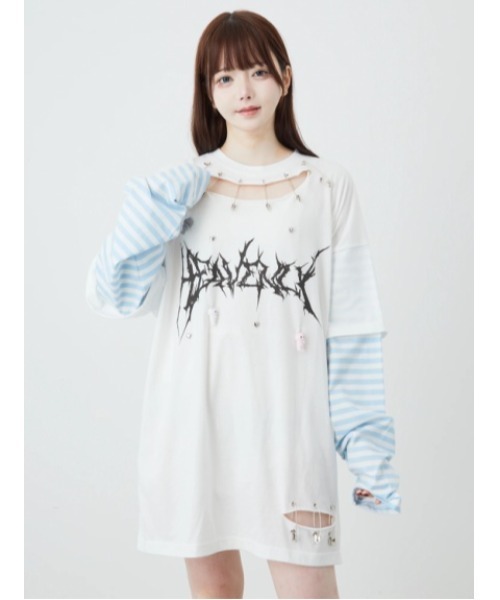 tシャツ アニマルモチーフロンTE レディース