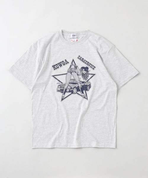 KOWGA Tシャツ KOWGA tシャツ 「KOWGA / コウガ × CarService カーサービス