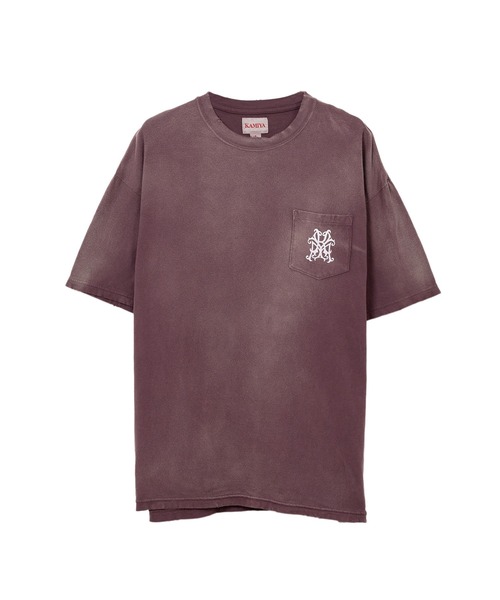 KAMIYA “KMY-ROSE” Distressed T-shirt KAMIYA tシャツ “KMY-ROSE” Distressed T-shirt メンズ