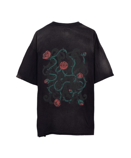 トップス Distressed Knit T-Shir kamiya KAMIYA - DISTRESSED KNIT T-SHIRTS