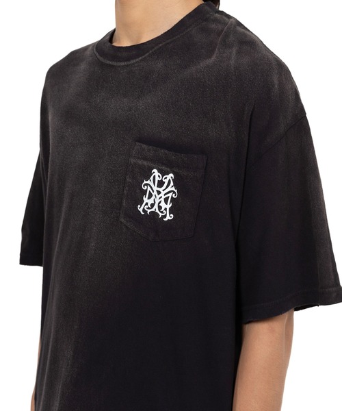 トップス Distressed Knit T-Shir kamiya KAMIYA - DISTRESSED KNIT T-SHIRTS