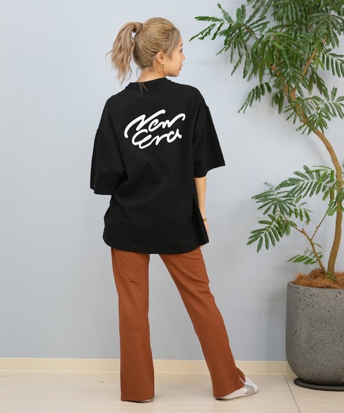 [New Era]New Eraフラッグ オーバーサイズ ユニセックス Tシャツ ユニセックス】NEW ERA/ニューエラ オーバーサイズ 14410076