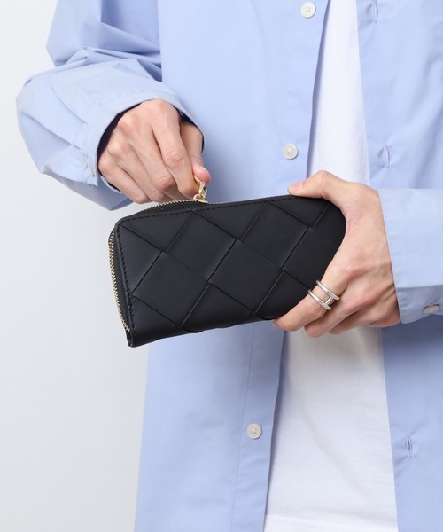 FUNALIVE 財布 Craig フェイクレザーイントレチャートラウンド