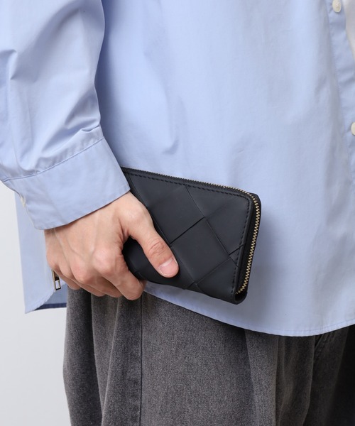FUNALIVE 財布 Craig フェイクレザーイントレチャートラウンド
