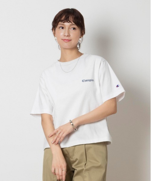 【JONES】ペイントロゴが映える万能Tシャツ 関税込み BIWACOTTON｜ワイド/クルーネックTシャツ (3414856/5889/4842