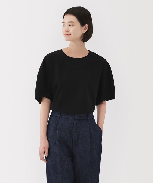 Comfort embracement 半袖ブラウス ブラック FREE 中古品 美品 22SS Comfort embracement コンフォートエンブレイスメント 半袖