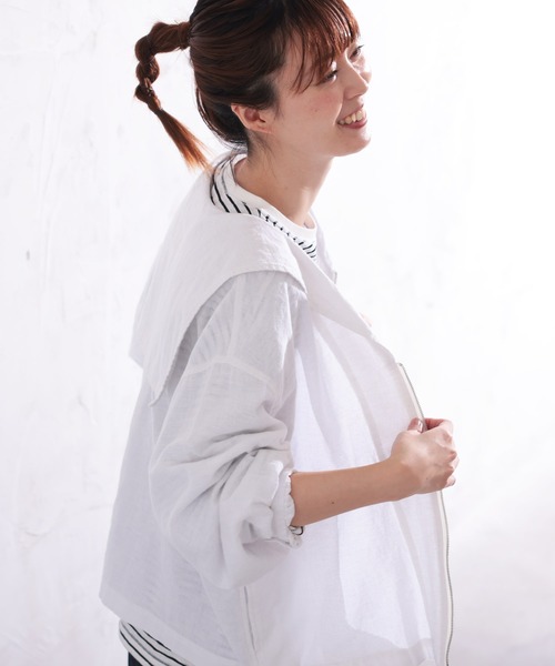 ♦︎美品ノーブル ショールカラー リバーコート ロング丈 ネイビー