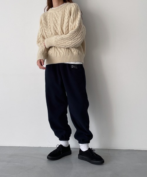 「CANAL JEAN」 イージーパンツ ONE SIZE アイボリー レディース_画像5