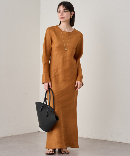 麻混ワンピース｜J'aDoRe JUN ONLINE OUTLET｜ジャドール ジュン