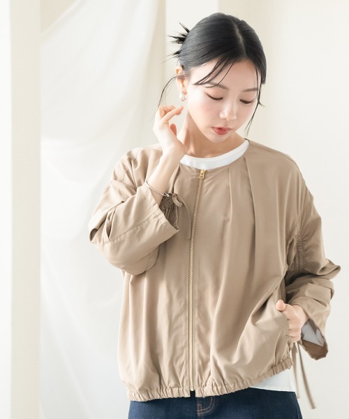ブルゾンプッチ様 Petitjo（プッチージョ） ブルゾン アウター 小さいサイズ スリーブ