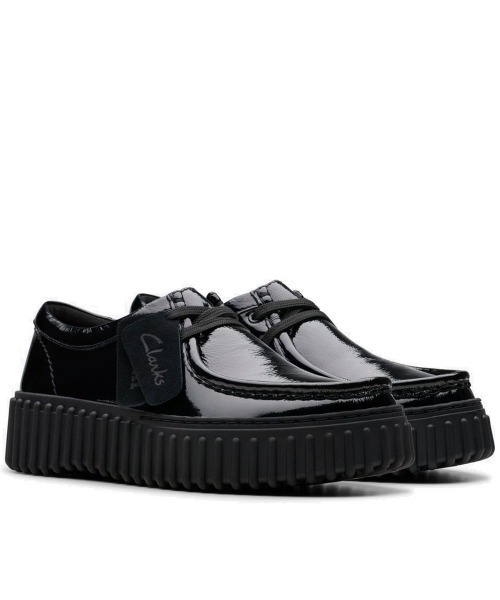 大人气大セール現品「Clarks」 シューズ 24.5cm ブラック レディース むくみ対応 靴