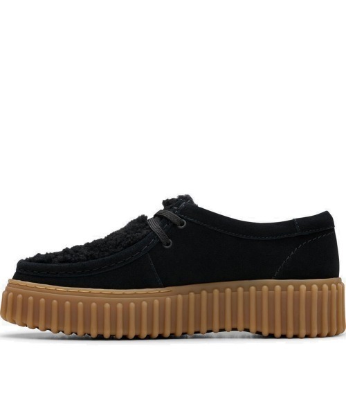 大人气大セール現品「Clarks」 シューズ 24.5cm ブラック レディース むくみ対応 靴