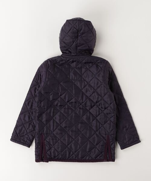 「LAVENHAM」 「KIDS」キルティングジャケット - パープル キッズ_画像2