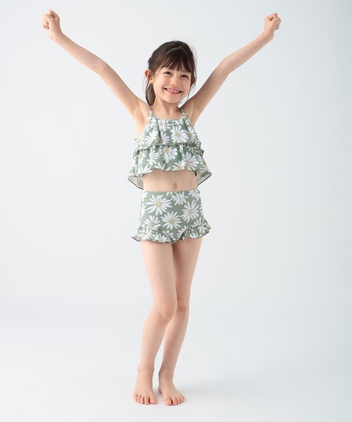 RUSTY（ラスティ） 水着 「」別注SWIMフリルセパレート(KIDS) キッズ