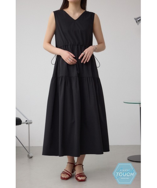 ティアードドロストワンピース AZUL BY MOUSSY ワンピース C/T撥水ティアードドロスト