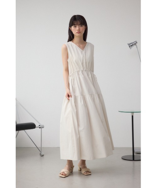 ティアードドロストワンピース AZUL BY MOUSSY ワンピース C/T撥水ティアードドロスト