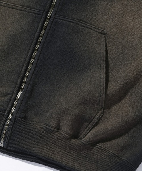 パーカー DISCHARGE PRINTED OG ZIP HOODED SWEATSHIRT メンズ レディースの画像