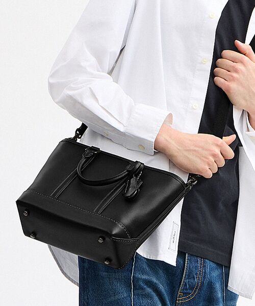 COACH コーチ トートバッグ メトロポリタン レザー 黒 COACH トートバッグ メトロポリタン キャリーオール バッグ 22