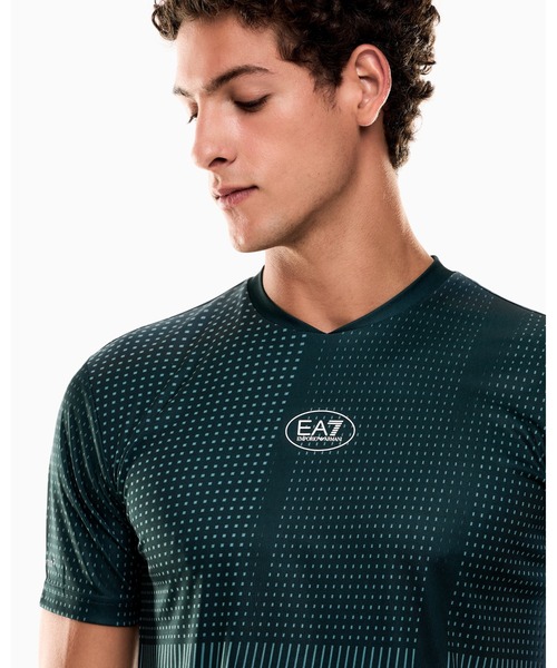 EA7 tシャツ 「エンポリオ アルマーニ EA7」Tennis Pro クルー