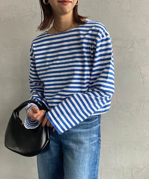 「THE SHINZONE」 長袖カットソー F ブルー レディース