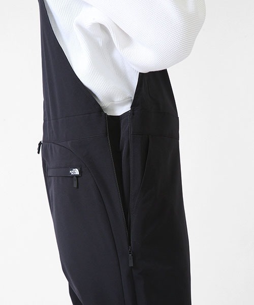 THE NORTH FACE レディースサロペット黒　ブラック　L　XL THE NORTH FACE レディースサロペット、オーバーオール