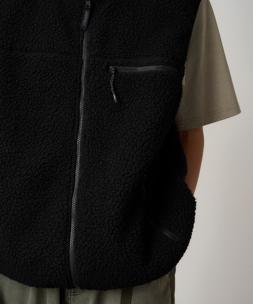 Gramicci（グラミチ） ベスト ジレ REVERSIBLE SHERPA VEST