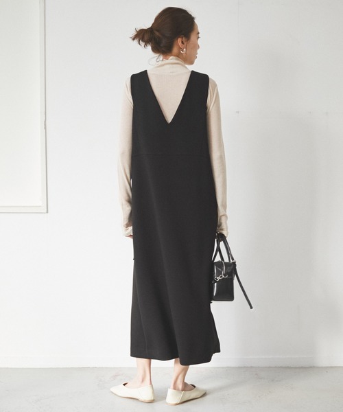 「AZUL ENCANTO」 サロペットスカート MEDIUM ベージュ レディース_画像6