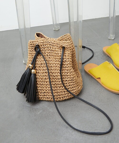 FREAK'S STORE（フリークスストア） かごバッグ ONE SIZE ベージュ