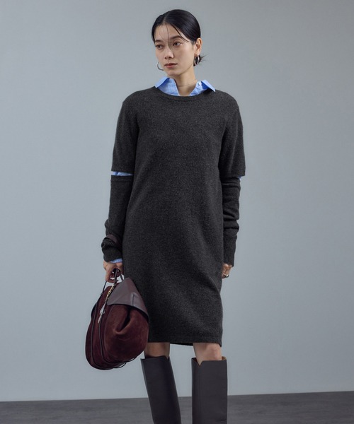 SALON adam et rope'（サロン アダム エ ロペ） ワンピース カシミヤ