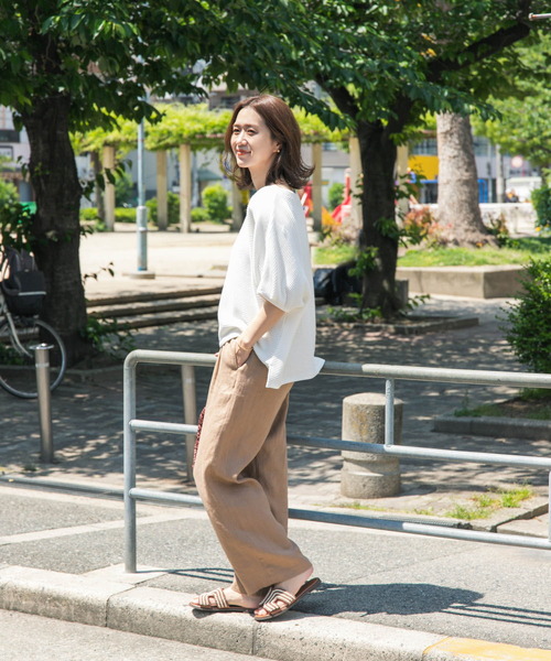 「URBAN RESEARCH DOORS」 ドルマンスリーブカットソー MEDIUM チャコールグレー レディース