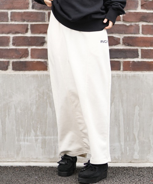 RVCA（ルーカ） ロング スカート スウェットスカート BF044-602
