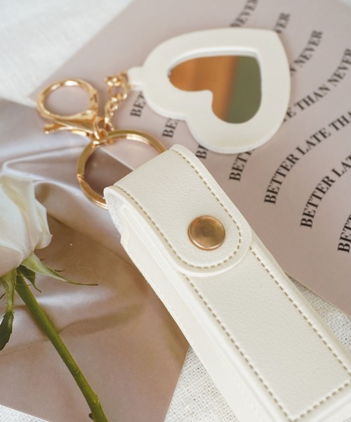 チャーム 「 ammy. / エイミードット 」 ハートチャームミラー付き