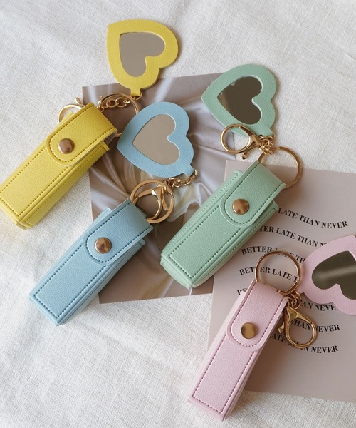 チャーム 「 ammy. / エイミードット 」 ハートチャームミラー付き