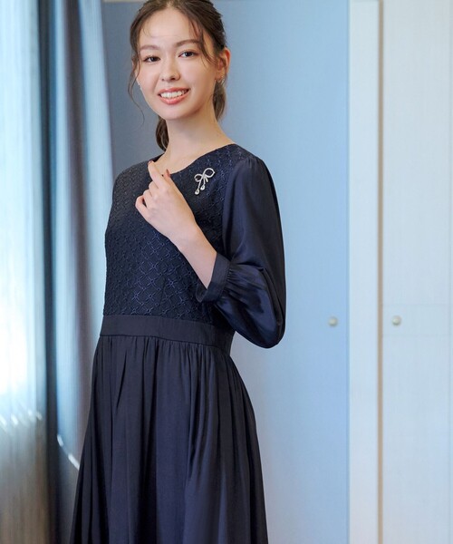 Tiaclasse ワンピース レース切替ワンピース : ZOZOTOWN Yahoo!店