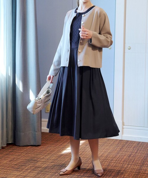 Tiaclasse ワンピース レース切替ワンピース : ZOZOTOWN Yahoo!店