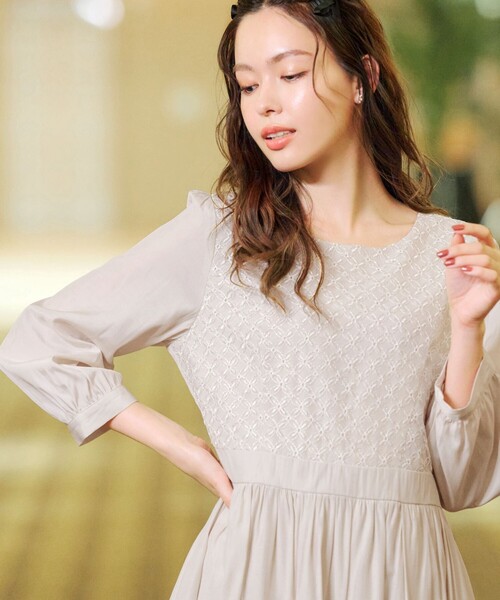 Tiaclasse ワンピース レース切替ワンピース : ZOZOTOWN Yahoo!店 Tiaclasse ワンピース レース切替ワンピース : ZOZOTOWN Yahoo!店