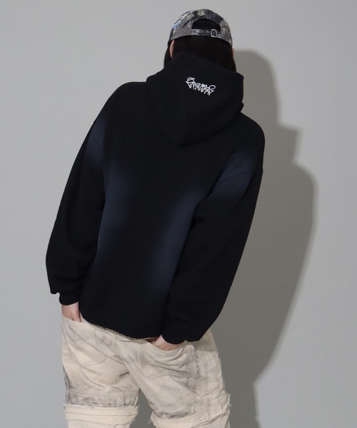 SEQUENZE パーカー 「SEQUENZ/シークエンズ」Fringe logo pullover