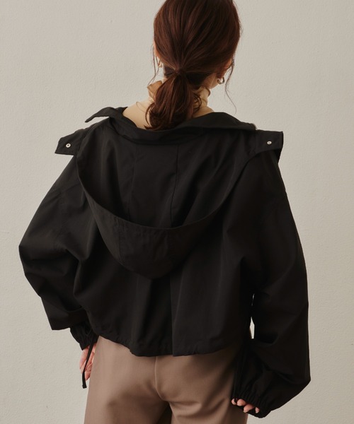 「VANNIE U」 マウンテンパーカー FREE アイボリー レディース_画像9