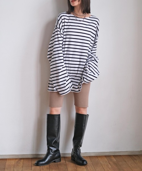 AKTE（アクテ） ハーフパンツ パンツ ハーフニットレギンス レディース
