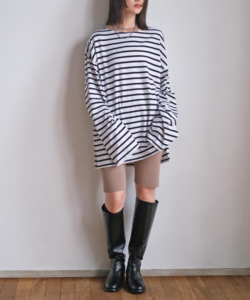 25AW AKTE ハーフニットレギンス バイカーパンツ ハーフレギンス AKTE（アクテ） ハーフパンツ パンツ ハーフニットレギンス レディース