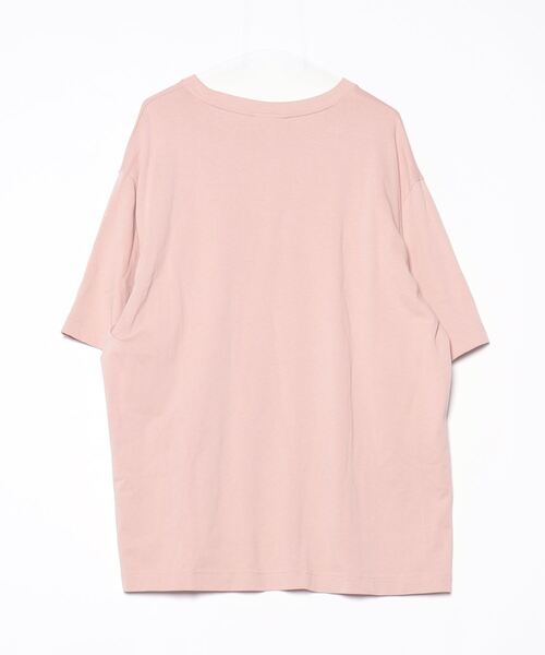 MAISON KITSUNE（メゾン キツネ） 半袖Tシャツ L スモークピンク