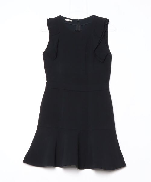 MIU MIU ミュウミュウ　38 ワンピース miu miu（ミュウミュウ） ノースリーブワンピース 38 ブラック