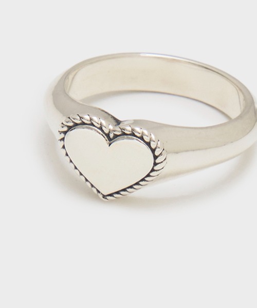 指輪 リング heart ring メンズの画像