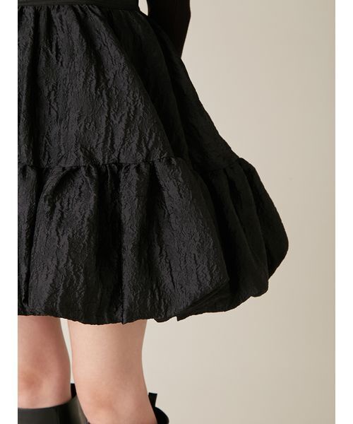 LILY BROWN（リリーブラウン） ワンピース ジャカードバルーンミニ