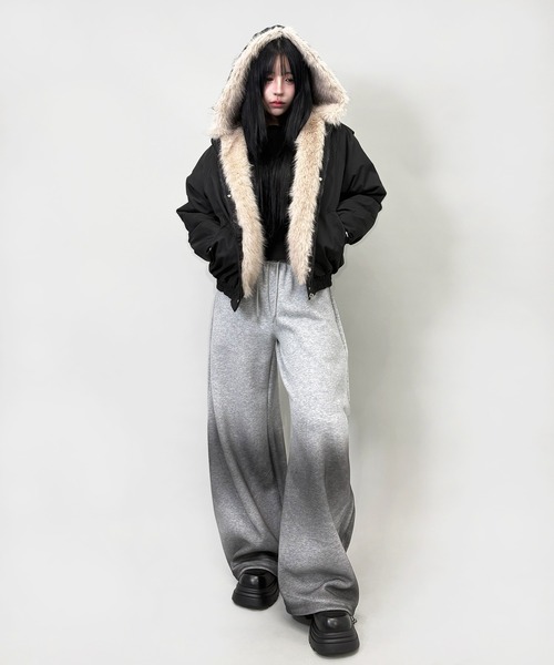 FOLLOWIN（フォロウィン） ブルゾン アウター 「2color」UNISEXファー 