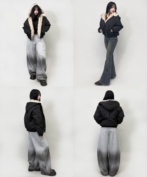 FOLLOWIN（フォロウィン） ブルゾン アウター 「2color」UNISEXファー 