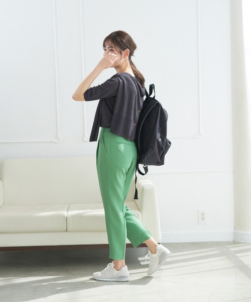 「Spick & Span」 半袖ニット FREE イエロー レディース_画像7